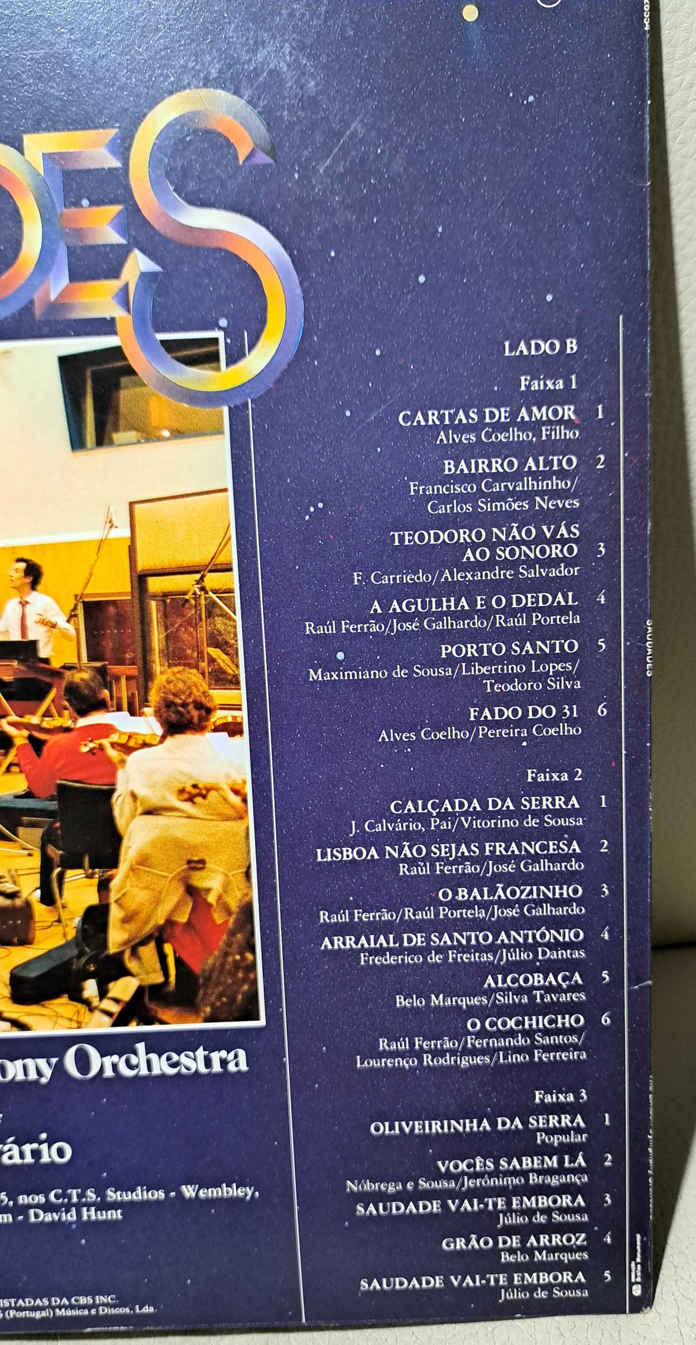 Vinil José Calvário e The London Symphony Orchestra