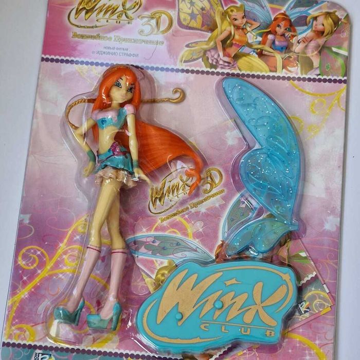 Коллекционная фигурка кукла винкс winx club 3d bloom believix блум