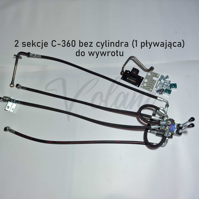 Rozdzielacz 2 Sekcyjny Hydrauliczny Zewnętrzny Ursus C-360 Do Wywrotu