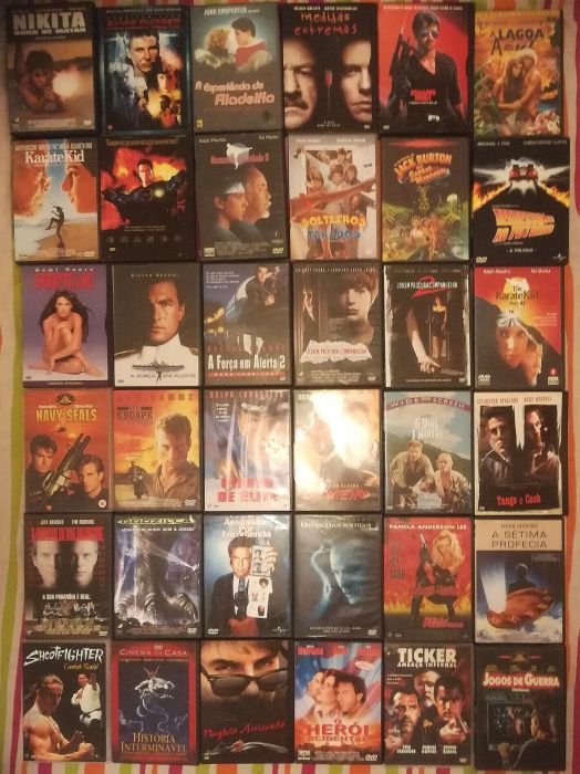 Lote 288 DVD's originais (Lote 16)