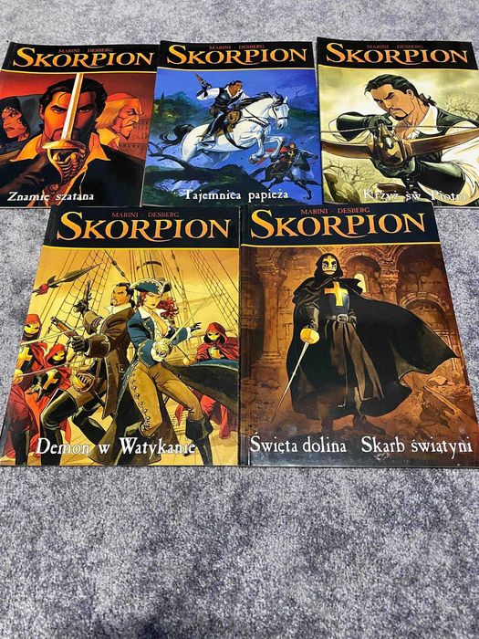 Skorpion 1-6 komiks