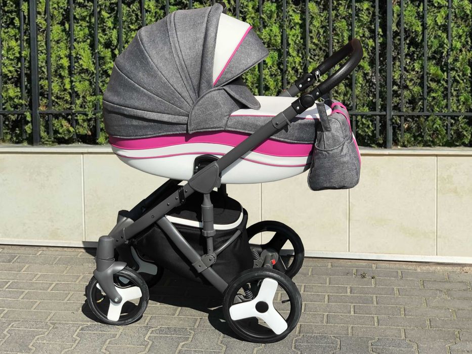 Wózek Bebekitto Golden Flow 2w1. Elegancki solidny. Idealny stan.