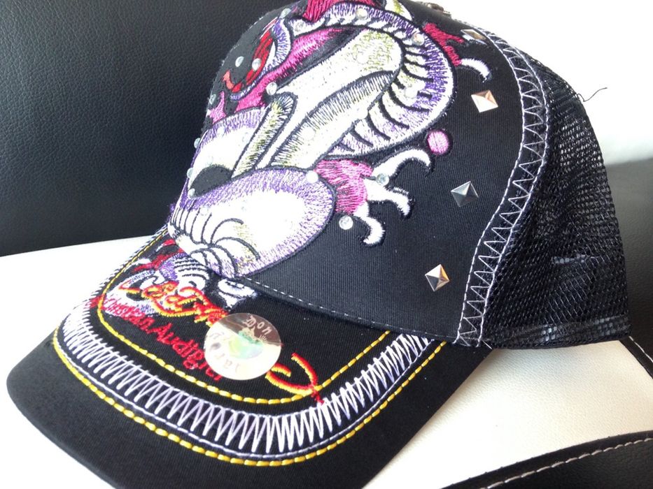 Boné Ed Hardy Christian Audigier Cap Hat Trucker Snapback Chapéu