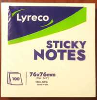 Karteczki samoprzylepne 76x76mm Sticky Notes