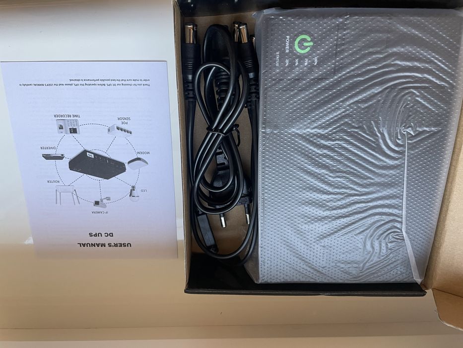 UPS Power bank для роутера, УПС, ИБП 10400 MAh