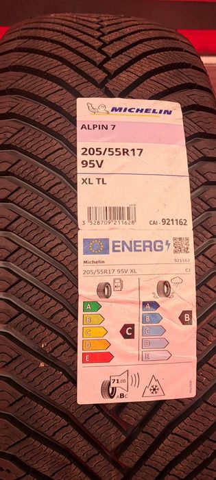 Opony zimowe MICHELIN ALPINE 7 205/55/17 Nowe