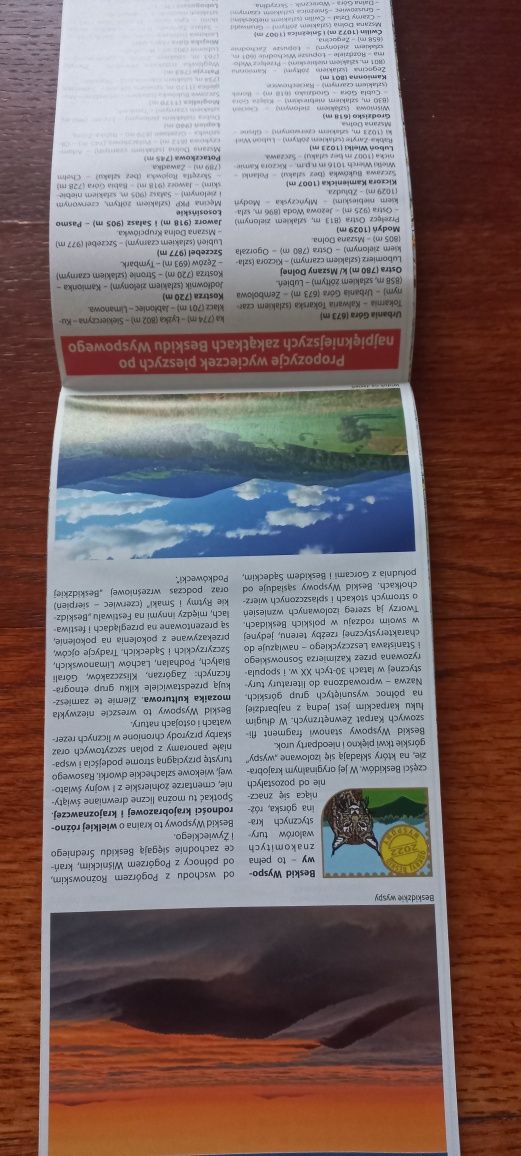 Odkryj Beskid Wyspowy mapa turystyczna