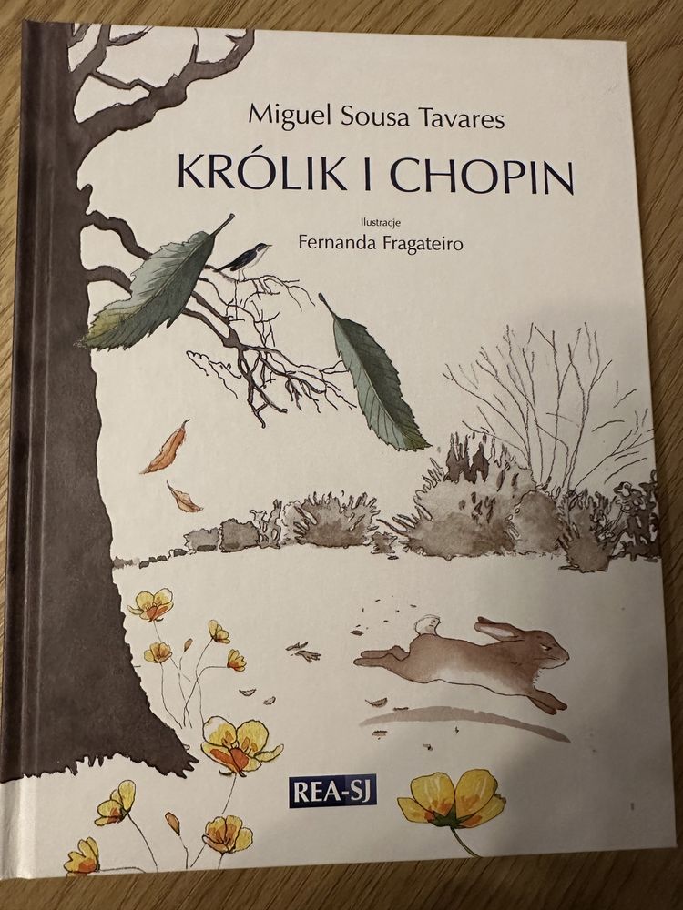 Ksiazka dla dzieci Krolik i Chopin