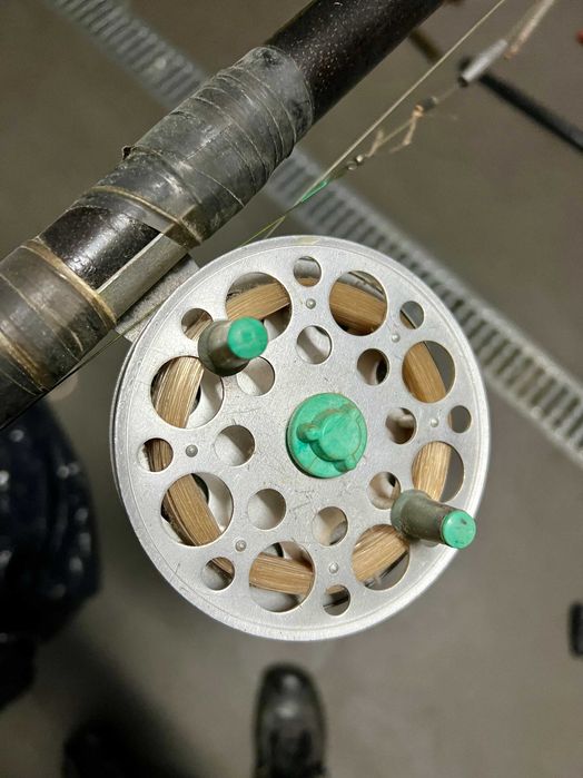 Wędka z kołowrotkiem