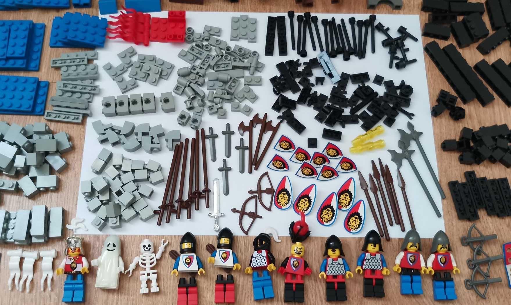 Lego Castle 6090 zamek króla Lwa + service pack