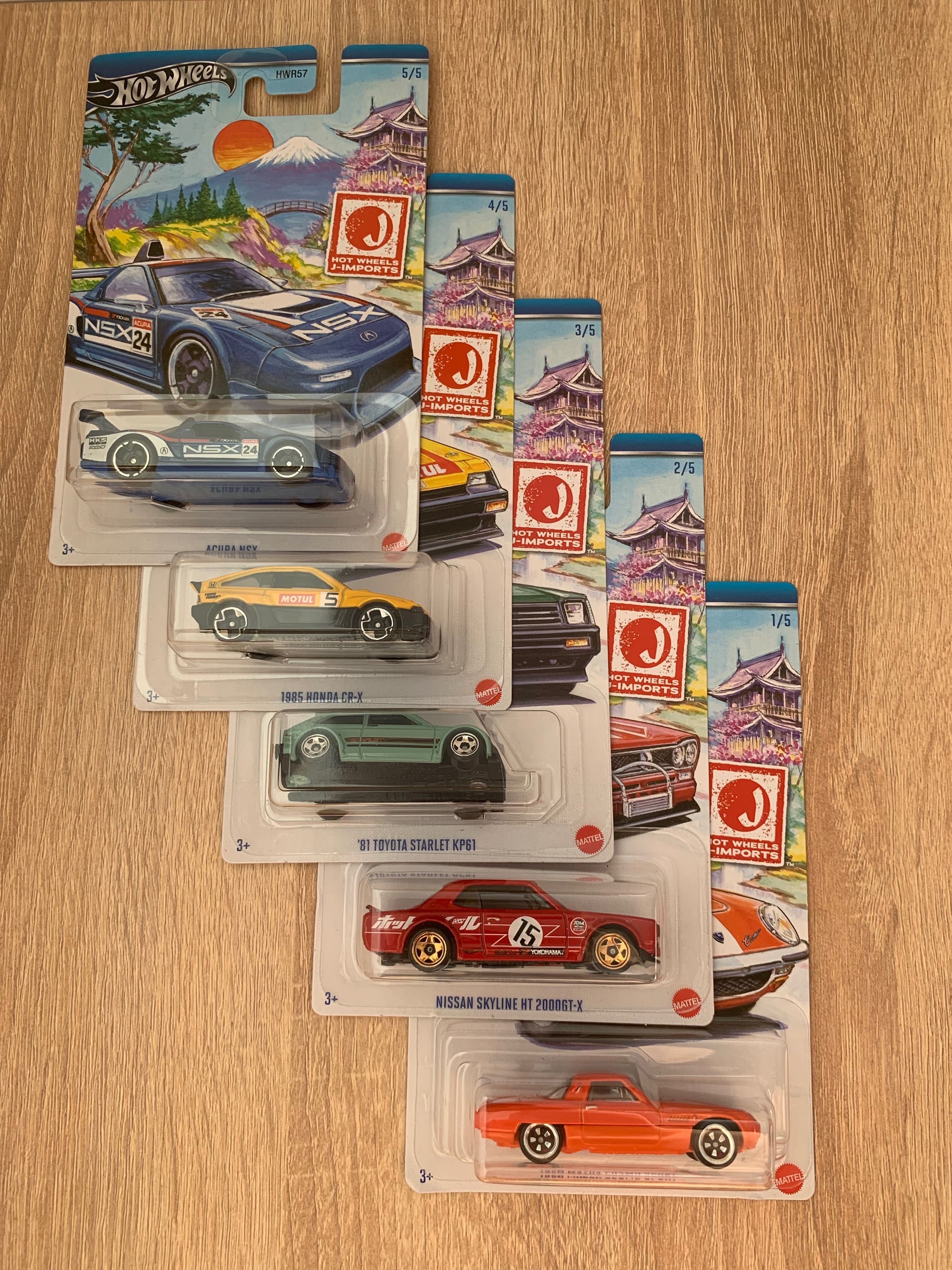 Hot Wheels set Japoński