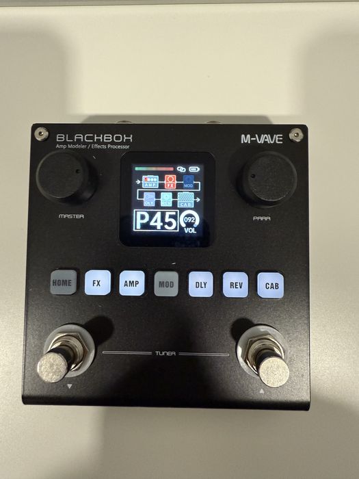 Pedal M-Vave BlackBox - Guitarra