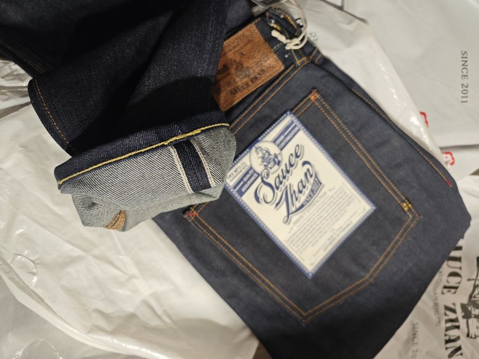 Джинсы чоловiчi Sauce Zhan селвидж