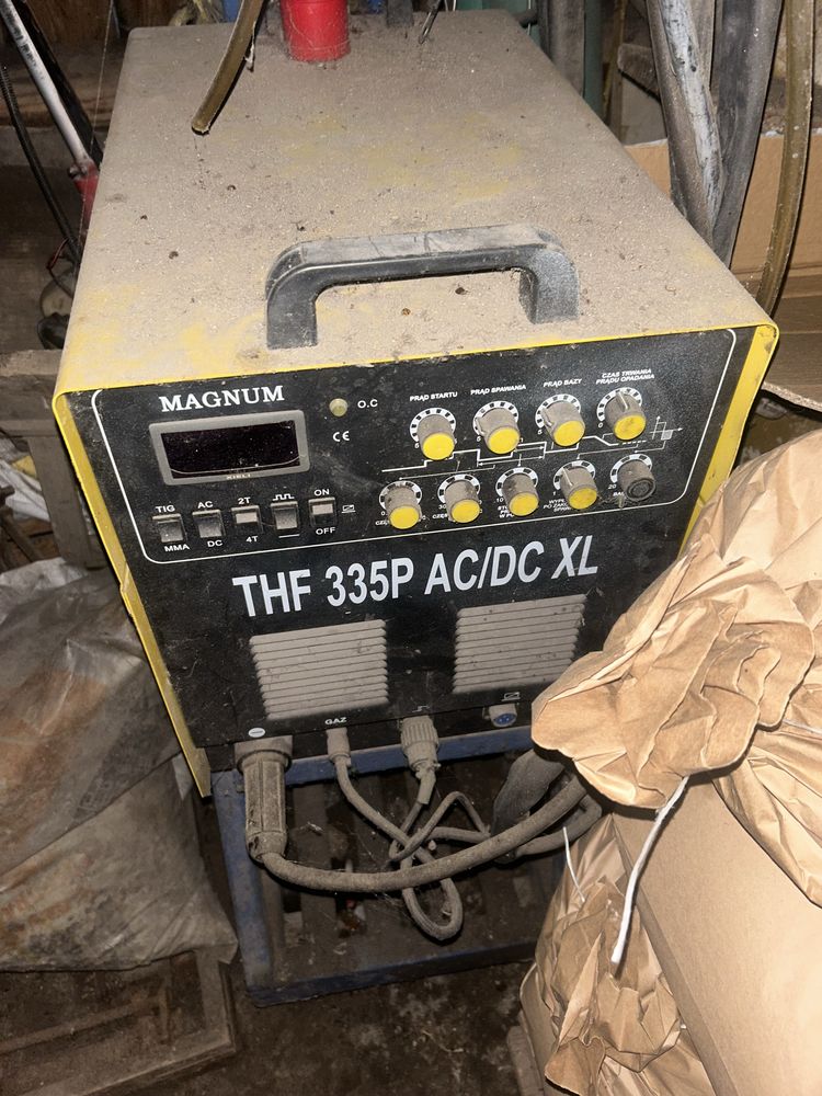 Spawarka Magnum THF 335P AC/DC XL- Profesjonalna z wózkiem butlą!