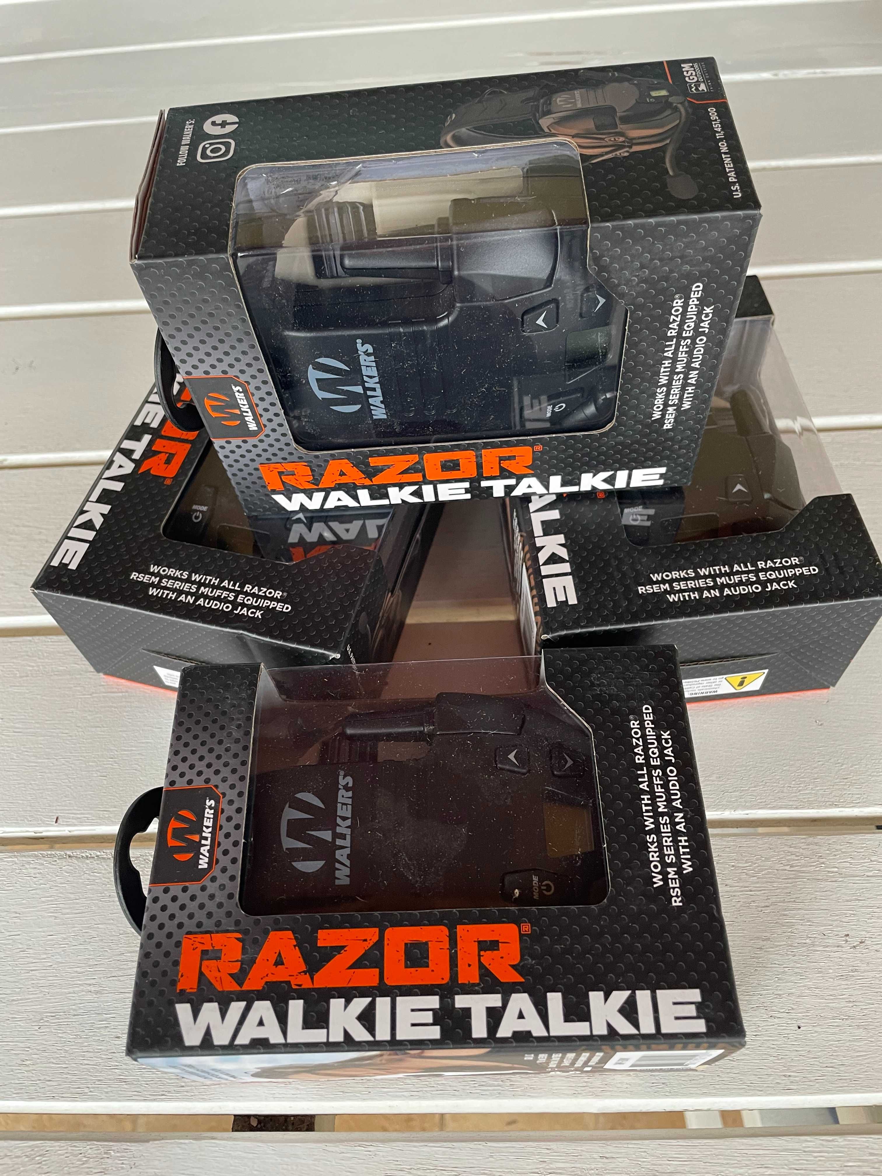 Гарнитура Walker's Razor Walkie Talkie, зв'язок до 4,5 км. Новые