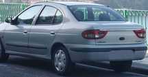 Renault Megane Classic tylna szyba