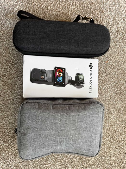 DJI Osmo Pocket 3 – як нова! + карта 256GB + кейси та фільтри