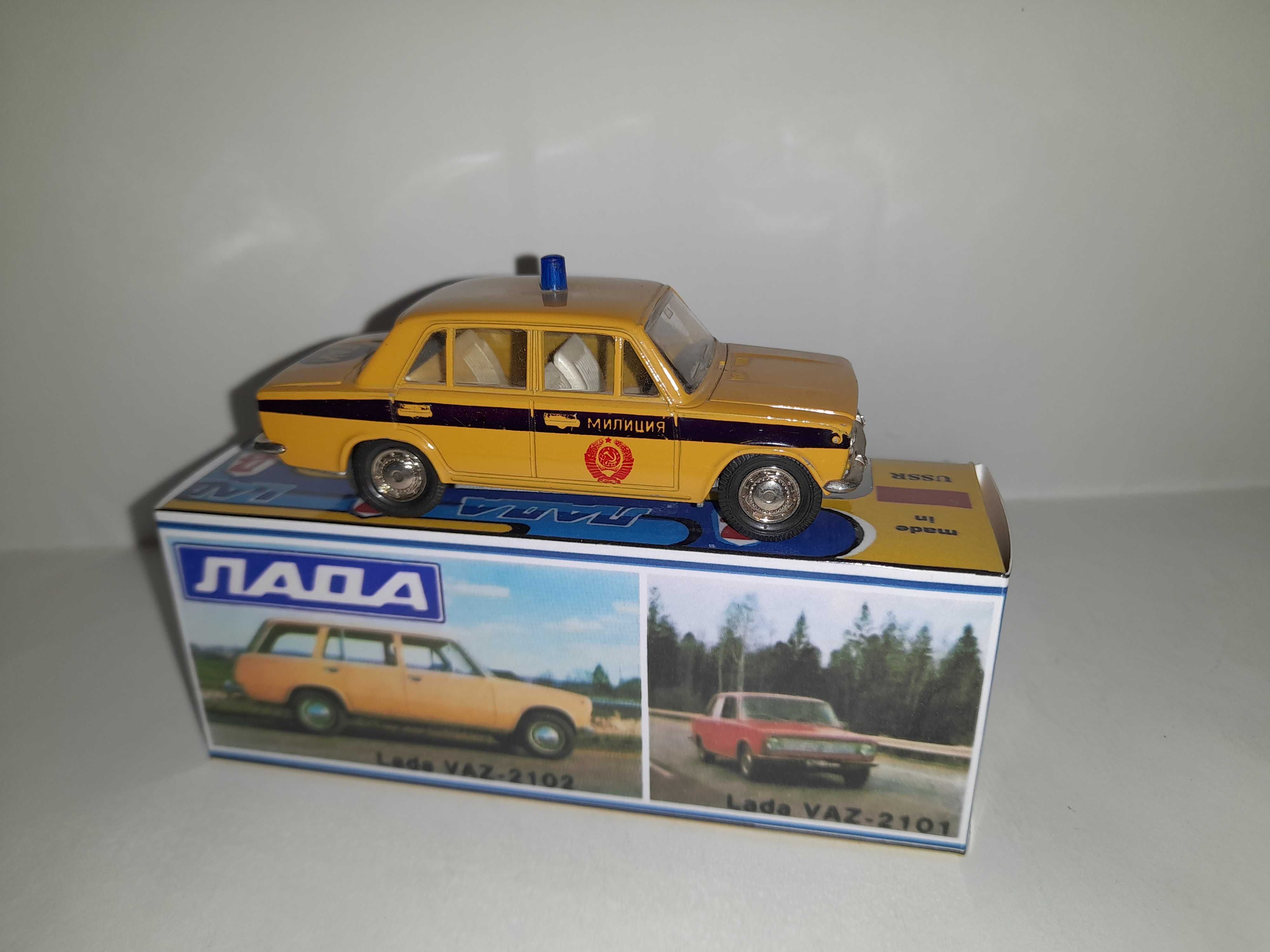 ВАЗ 2101 СССР ГАИ 1:43