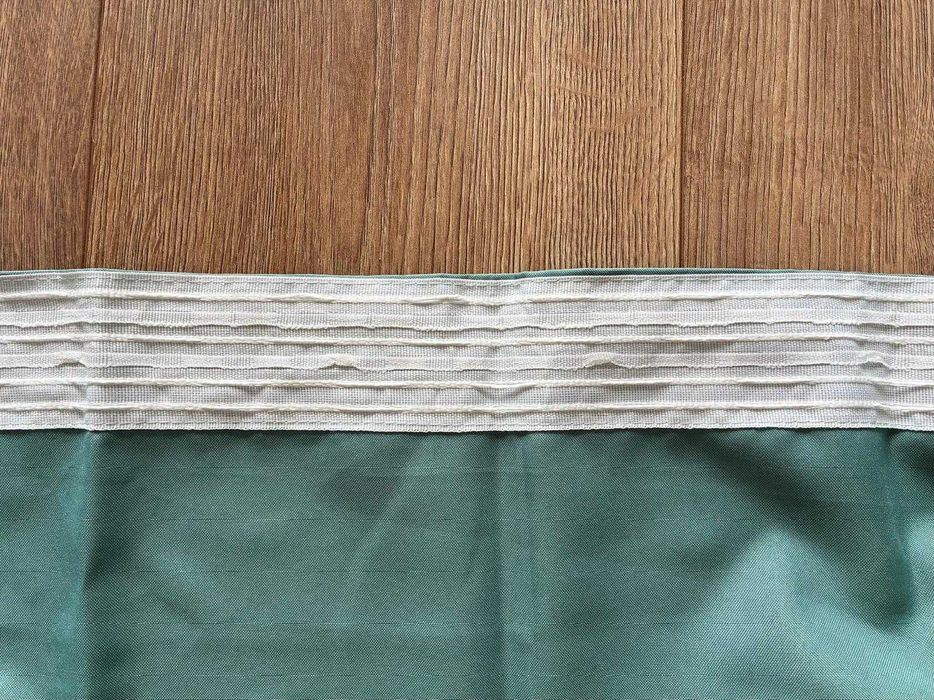 Zasłony zielone Flying Home Collection 140x172