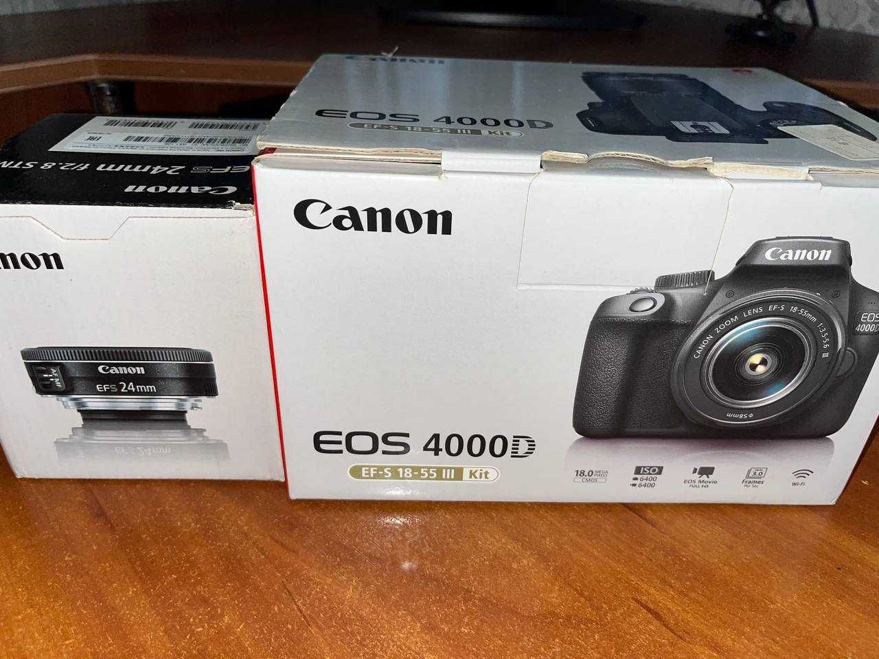 Продам  Фотоаппарат CANON 4000D EF-S 18-55 III 100% домовимось по ціні
