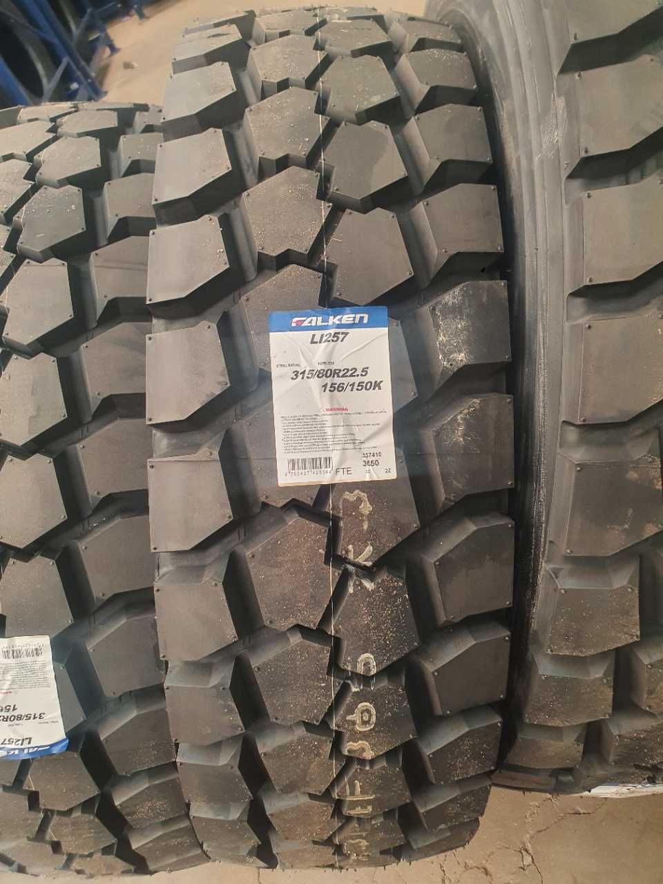 FALKEN 315/80R22.5 napęd LI257 Bardzo Mocna 315  22.5 Budowa