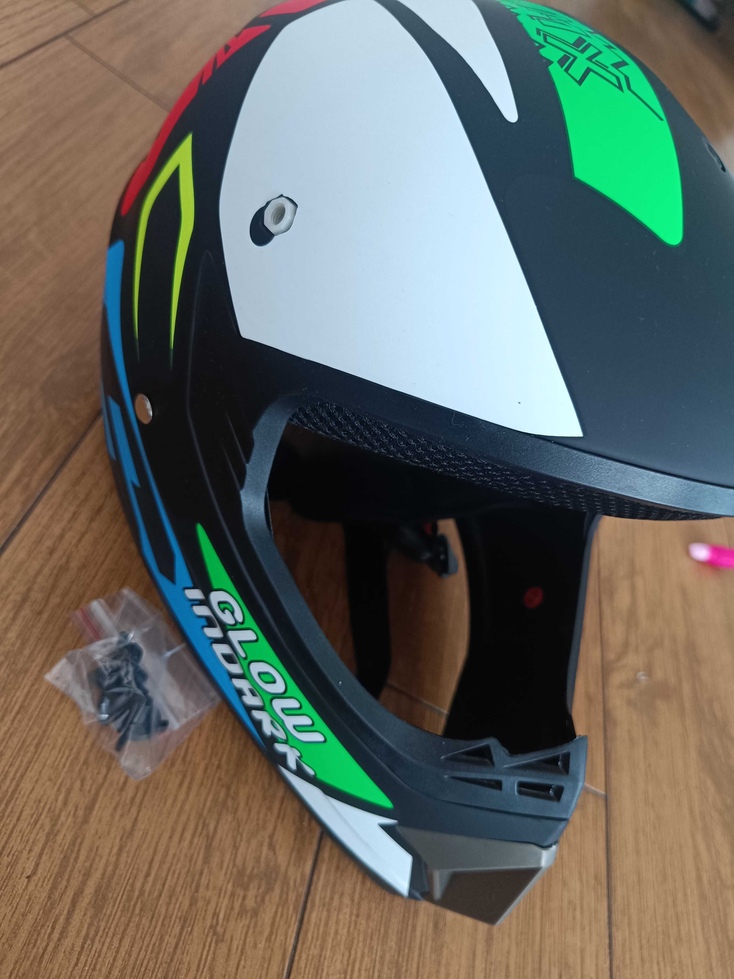 Kask Motocyklowy Crossowy Rozm. L