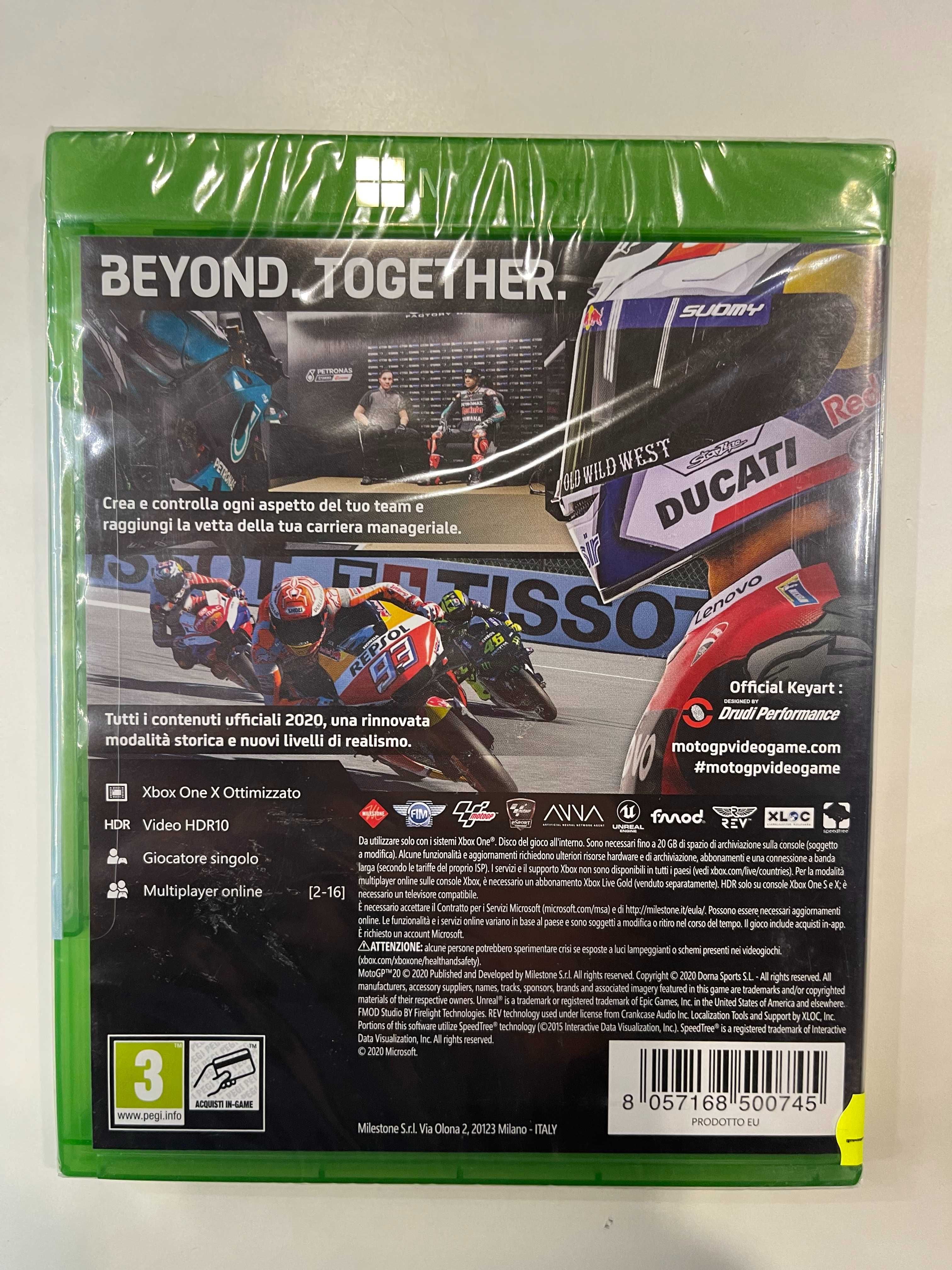 MotoGP 20 Xbox One Nowa