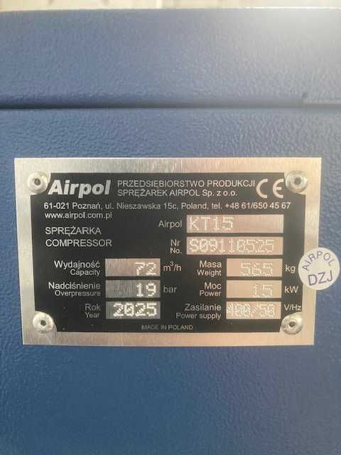 NOWA Sprężarka AIRPOL KT15