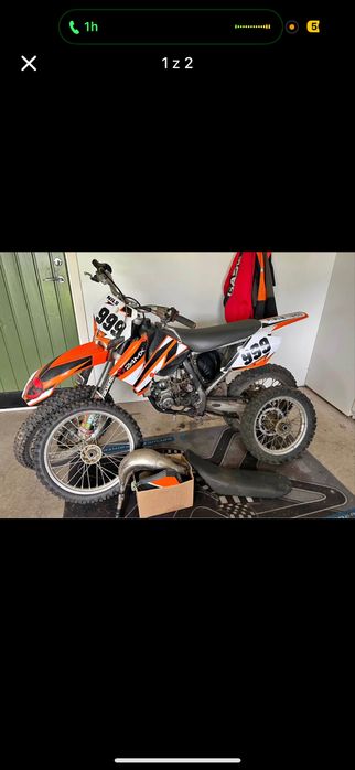 Ktm sx 85 2008 uszkodzony
