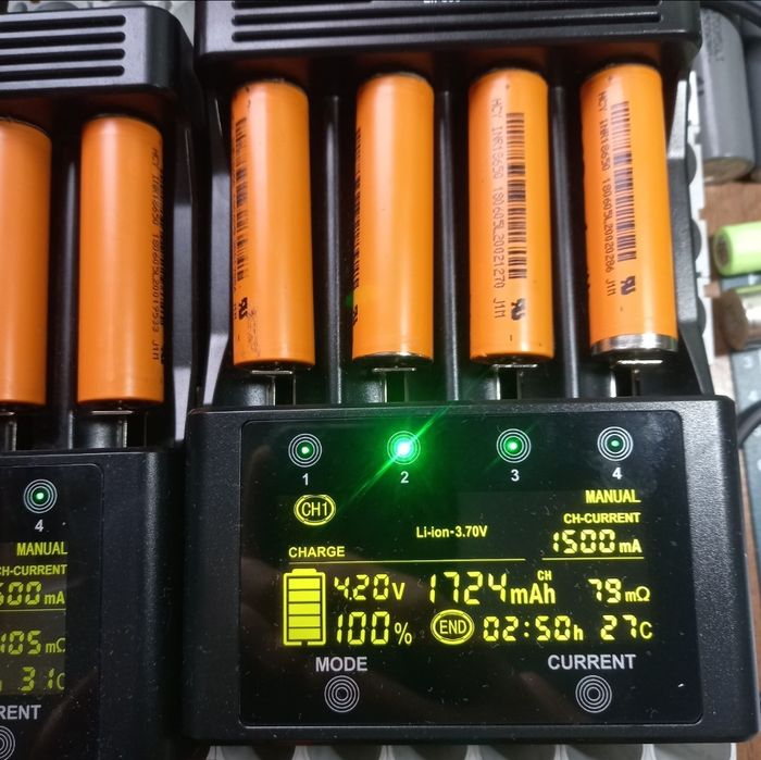 Акумулятори 18650 літій-іоні