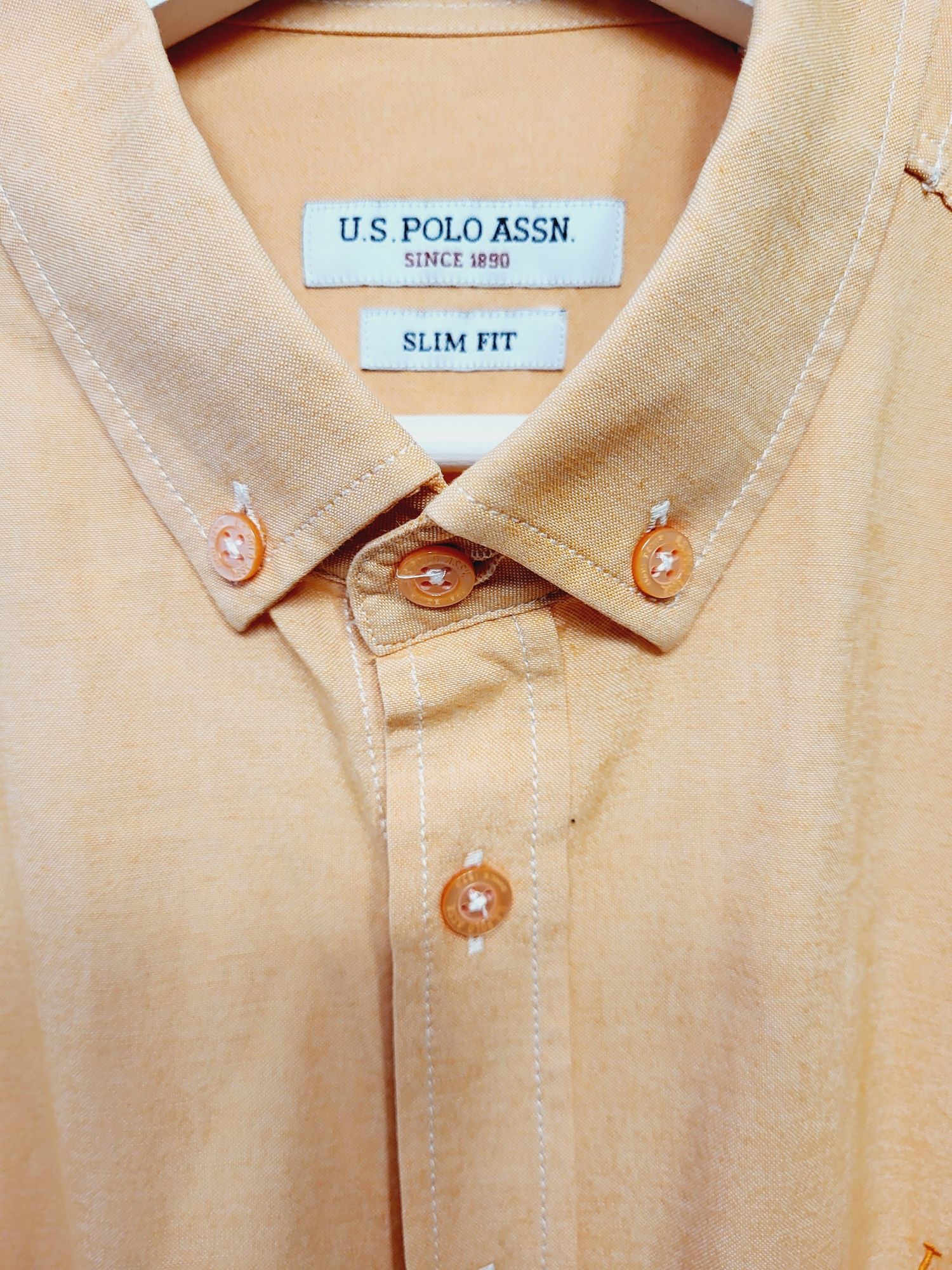 Koszula brzoskwinowa Polo