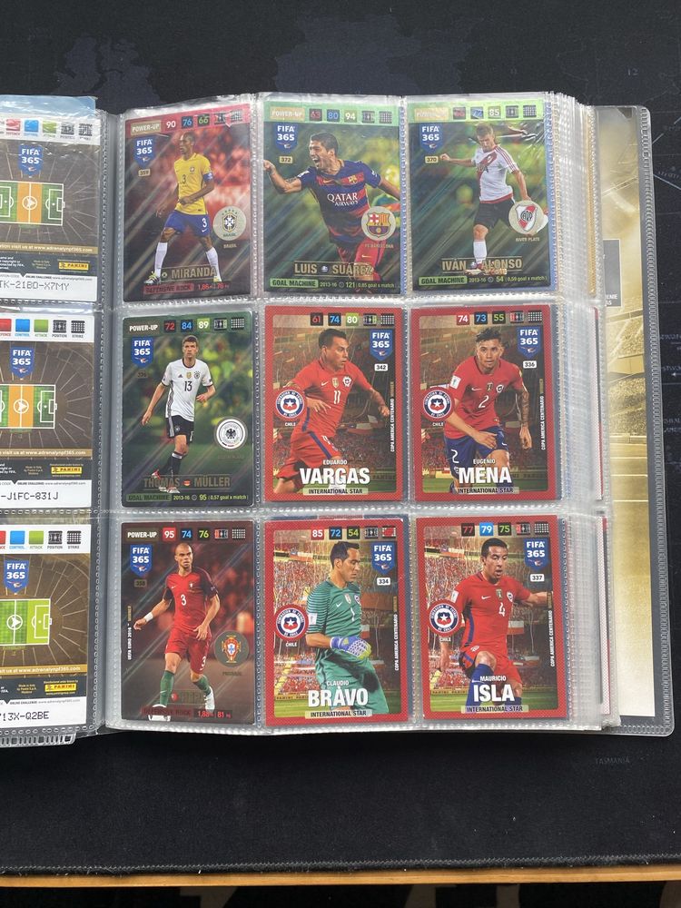 Karty piłkarskie fifa 365 Panini
