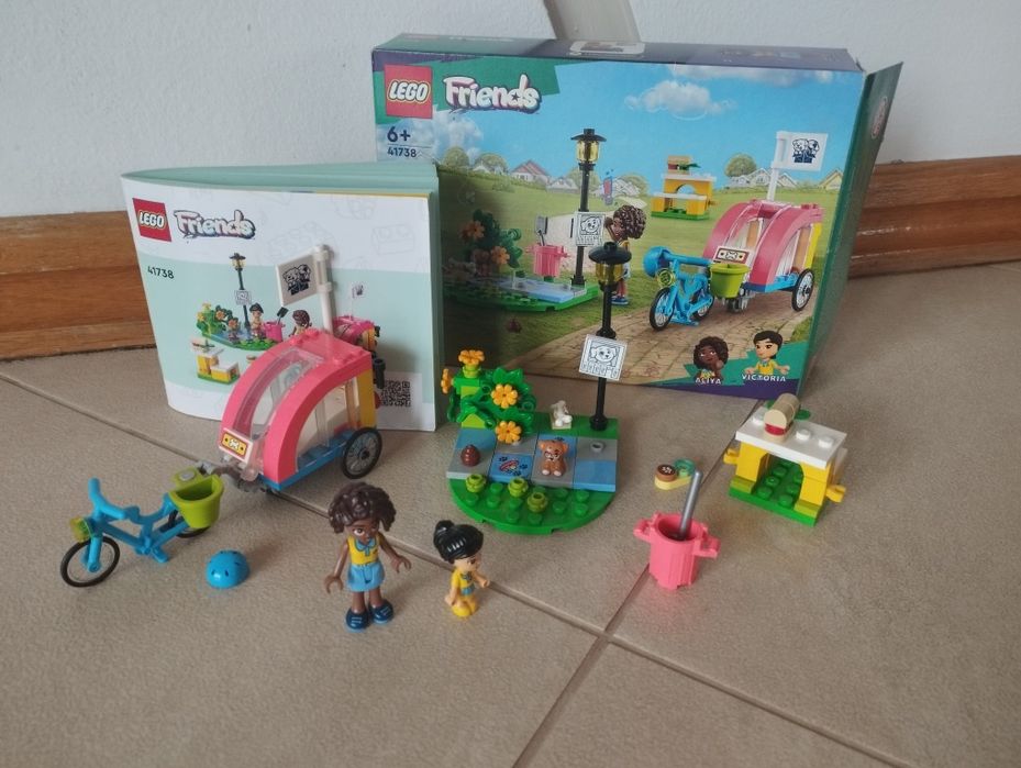 LEGO friends rower do ratowania psów
