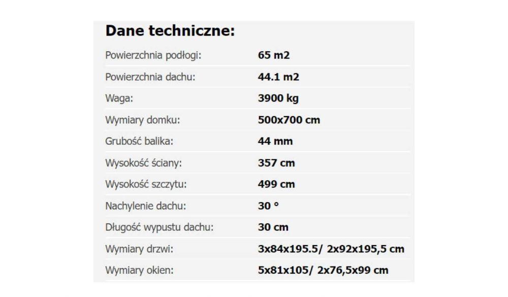 Sprzedam domek letniskowy