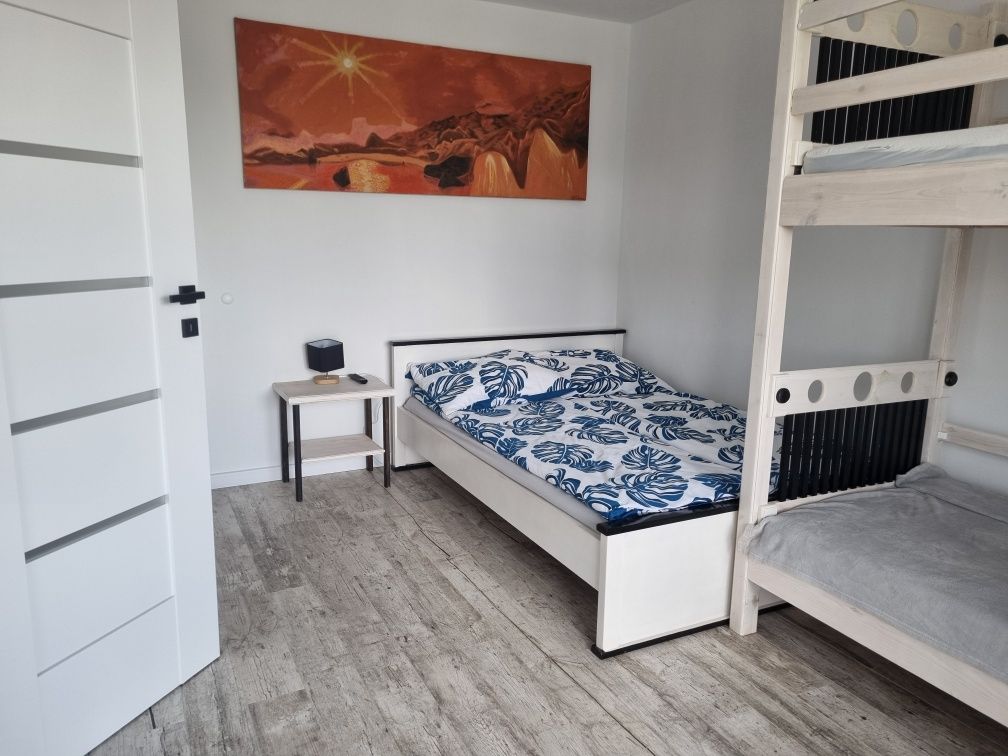 Apartament Rowy 80 m od plaży Wolne od 27 lipca