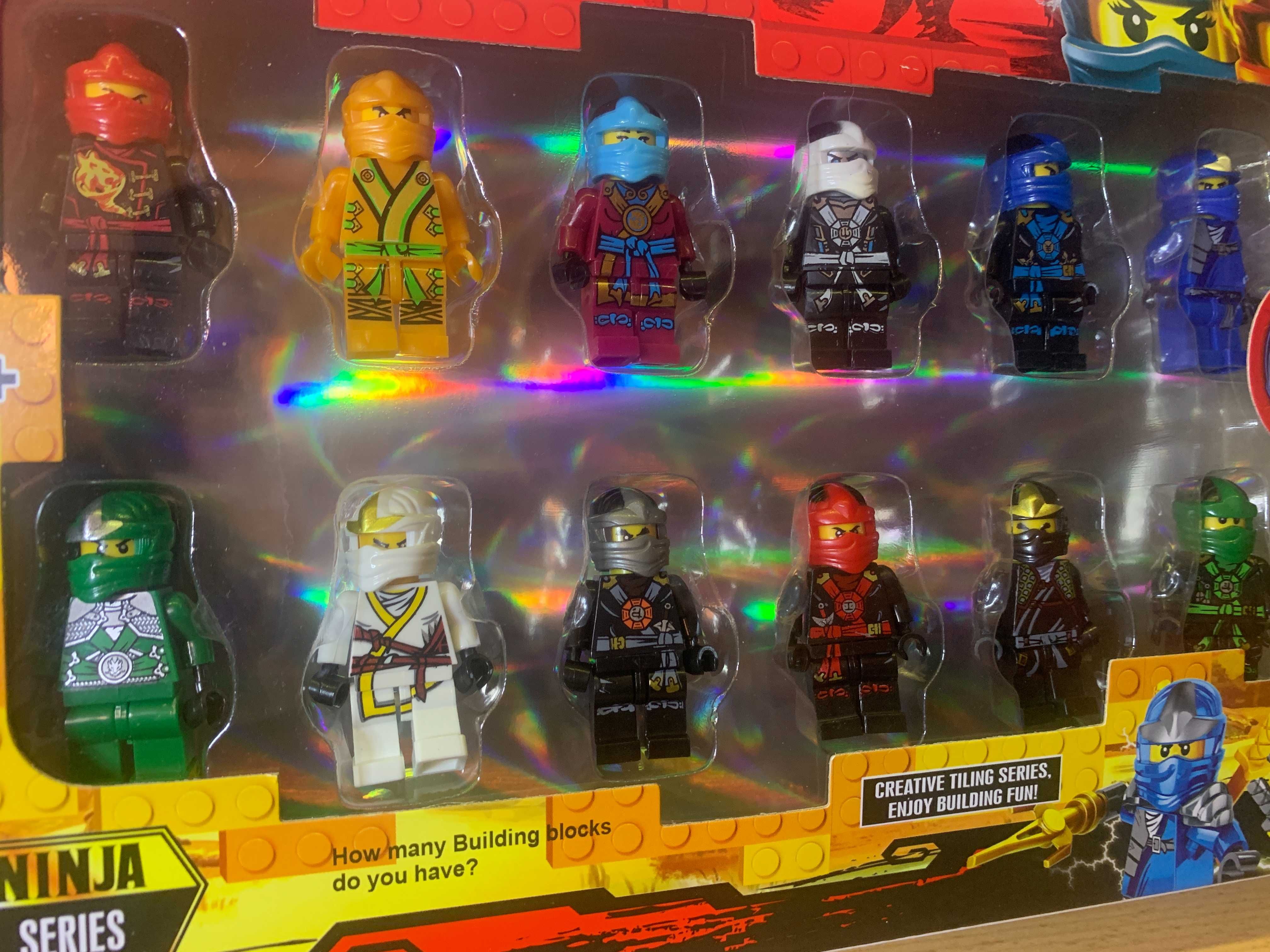 ' Figurki Ludzik NinjaGo Zestaw 12 szt Figurek Klocki