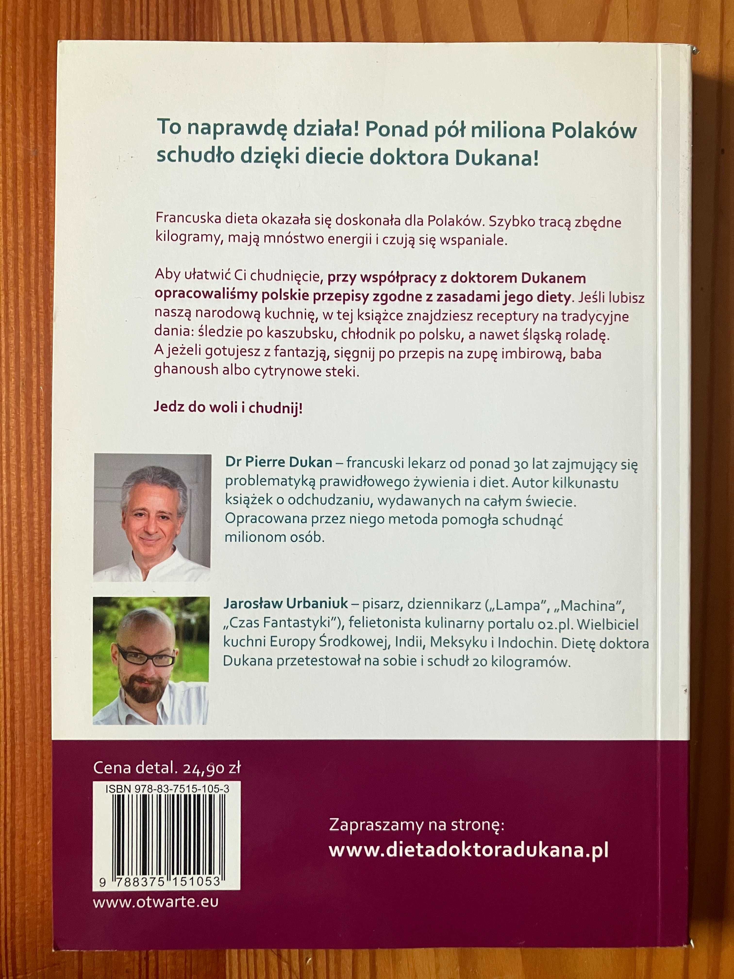 Nie potrafię schudnąć Pierre Dukan Jarosław Urbaniuk