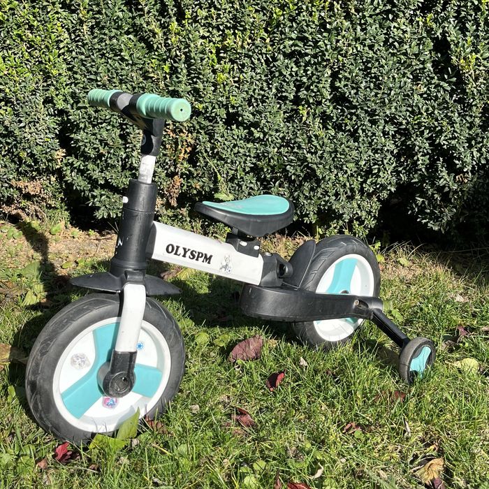 Велосипед з батьківською ручкою дитячий 3в1