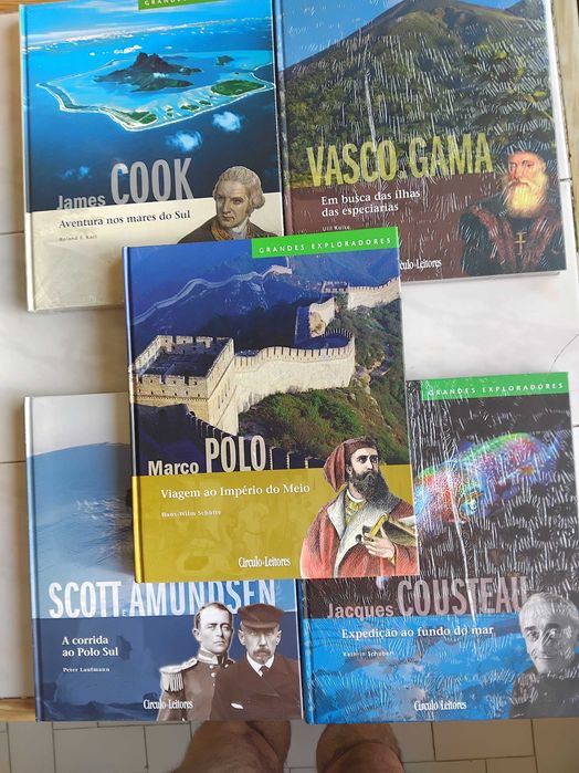 10 LIVROS DE HISTÓRIA - GRANDES EXPLORADORES