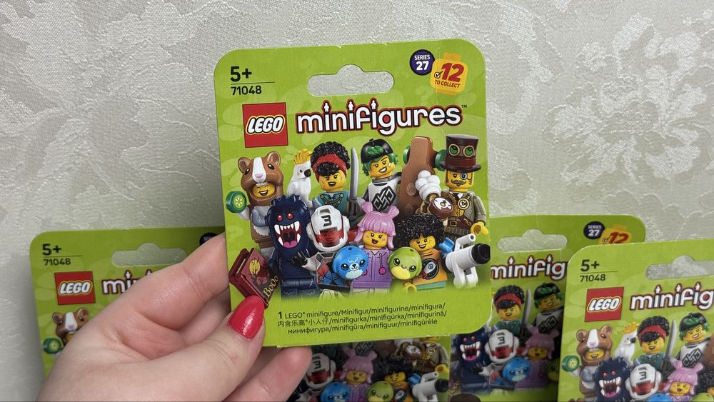Lego minifigures series 27 мініфігурки лего 27 серія