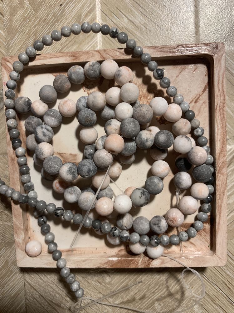 Бусини намистини 10 мм буси браслети низка натуральне каміння