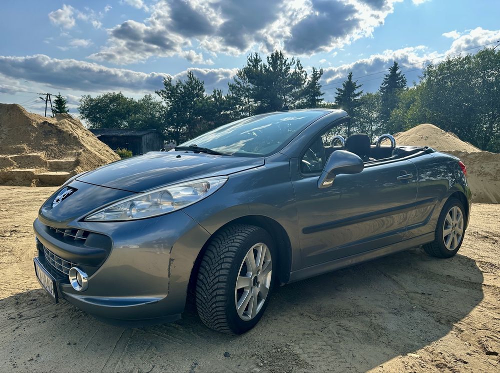 Peugeot 207 CC Cabrio 1.6 VTI 120KM 2007 rok