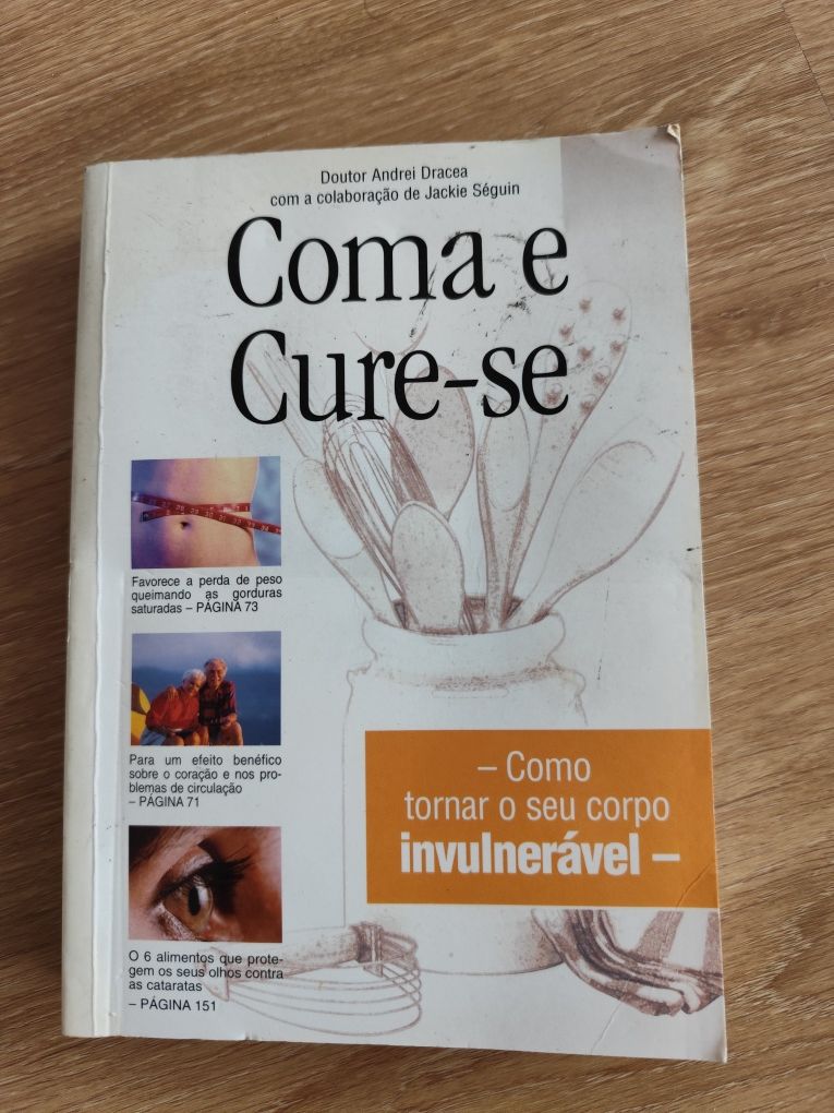 Livro Coma e cure-se