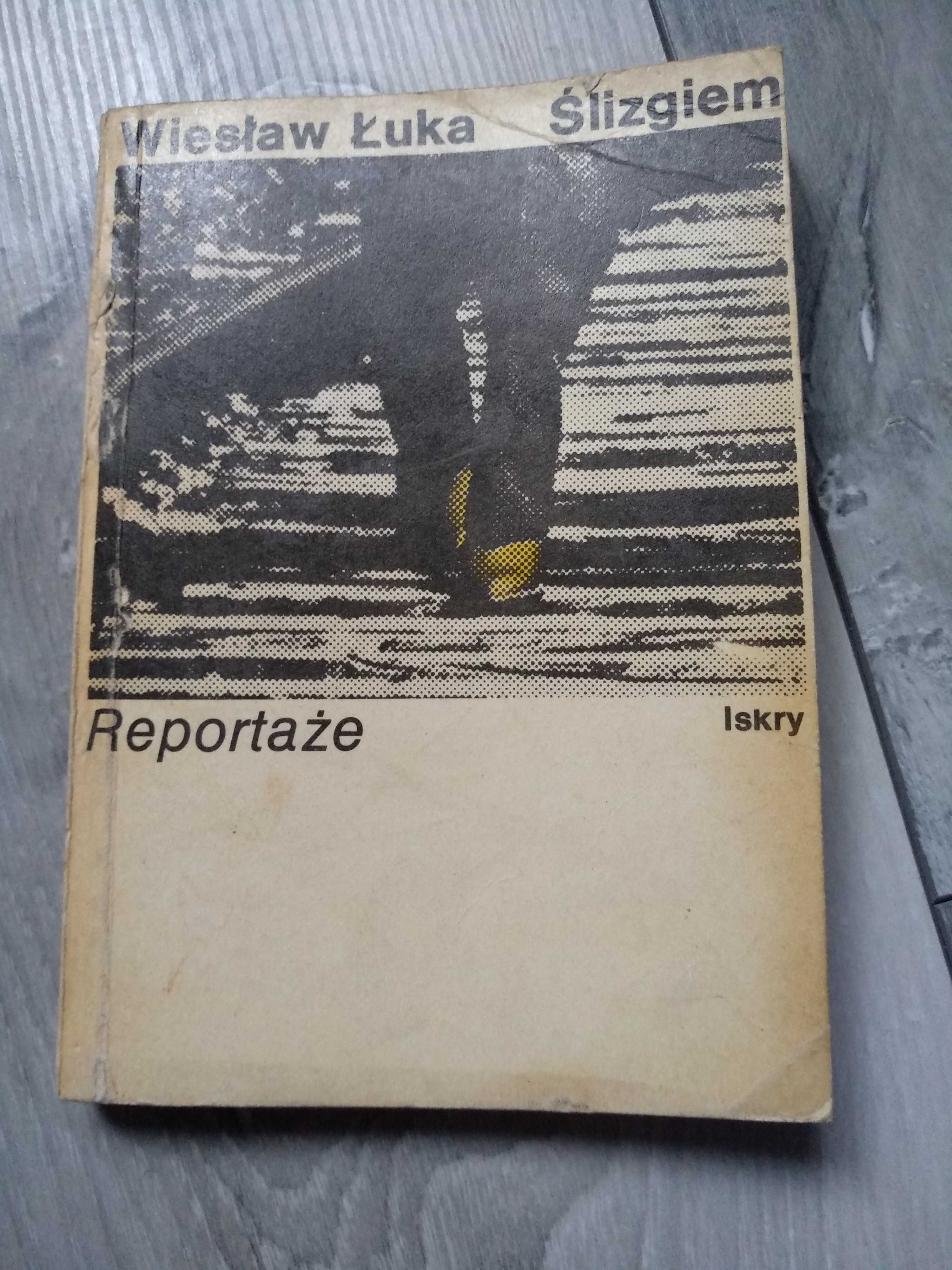 Wiesław Łuka Ślizgiem stara książka