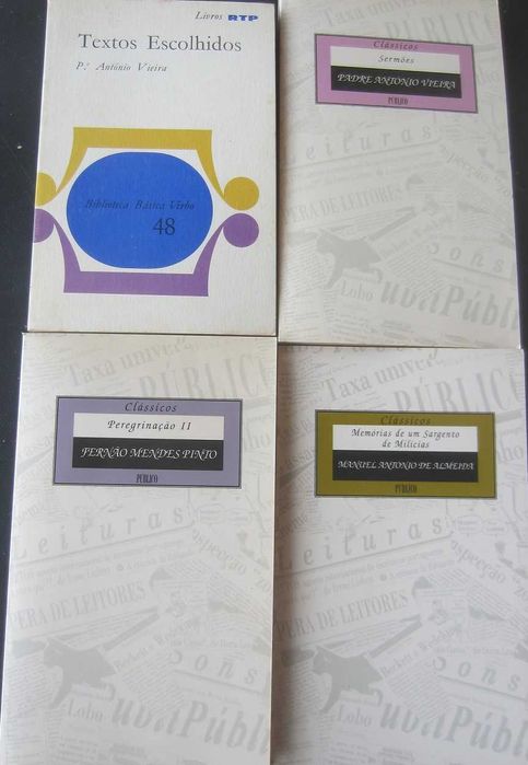 Livros clássicos, Padre António Vieira, Fernão M. Pinto