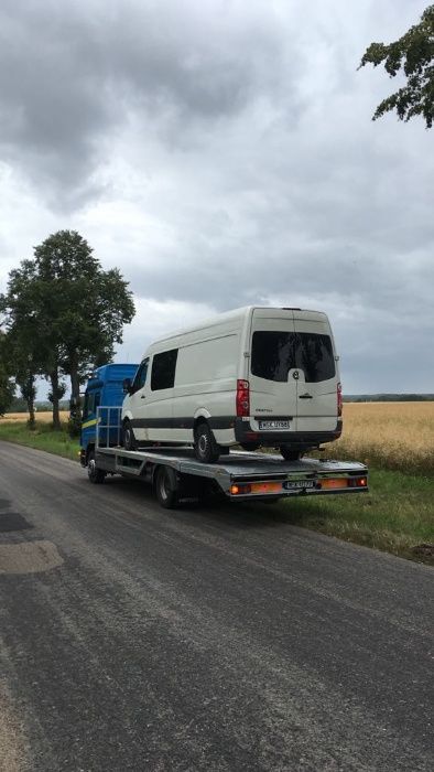 AUTOLAWETA Transport Ciągników Maszyn Rolniczych Bel BUSÓW Aut LAWETA