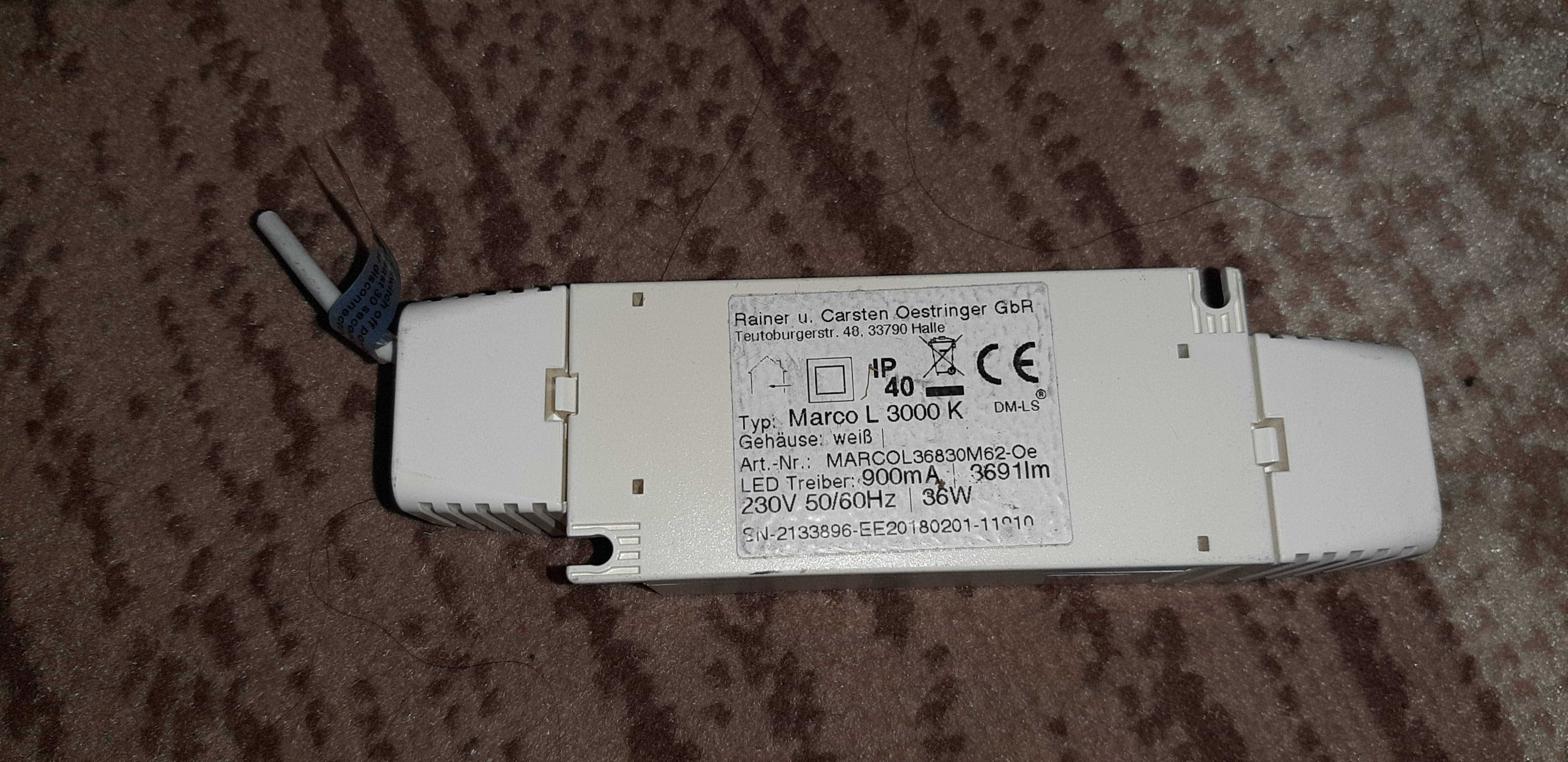 Драйвер светодиодной панели OSRAM DRIVER Max. 44 WATT