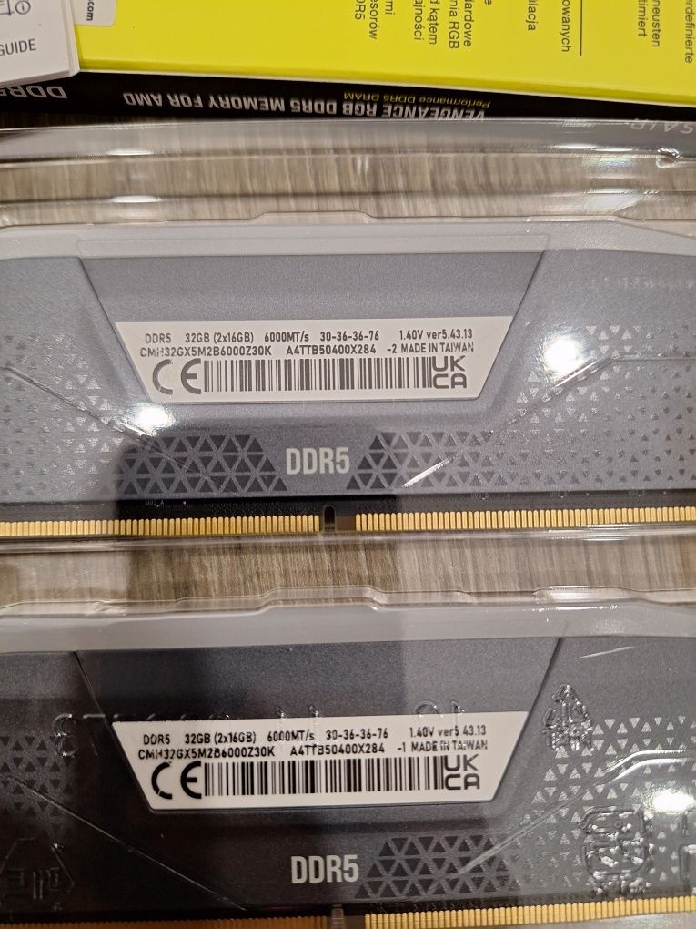 Memórias ram Corsair Vengeance 2x16gb