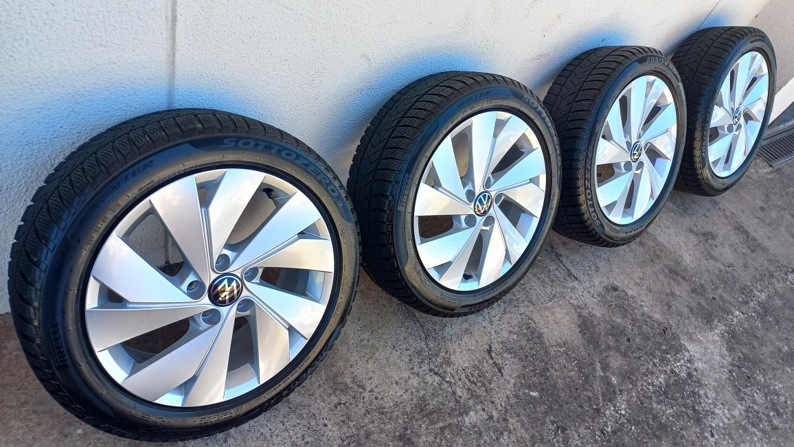 Jantes Volkswagen Golf 9 Pneus Pirelli Novos