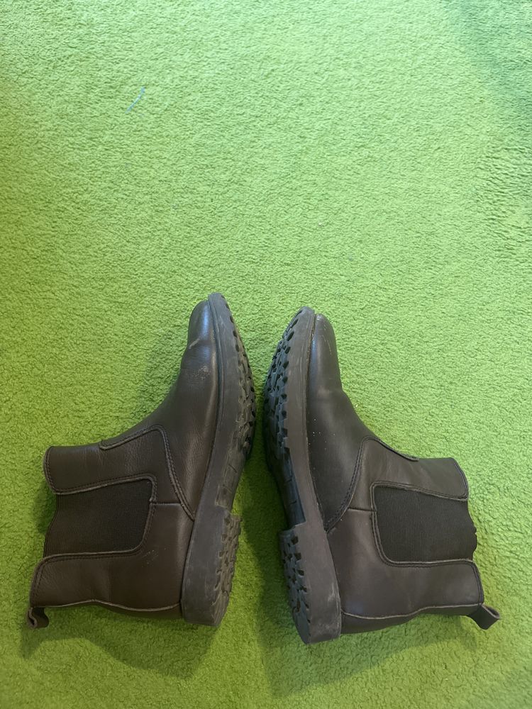 Skórzane sztyblet buty jeździeckie r. 39